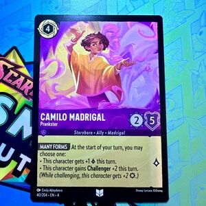 camilo madrigal 40/204 [encanto] - uncommon — disney lorcana: ursula’s return